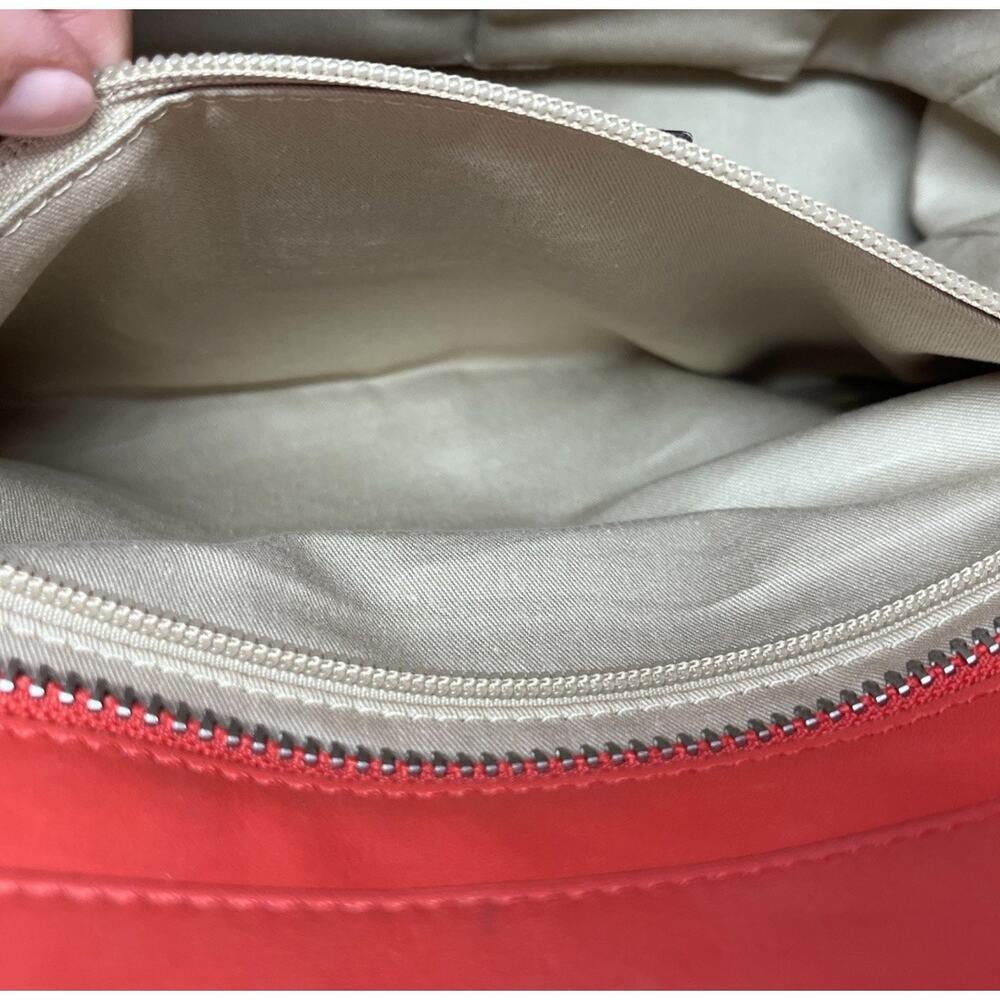 Coach Madison Red Leather Satchel with Tassel – Style 19891 – Retail  $358 - Picture 9 of 13